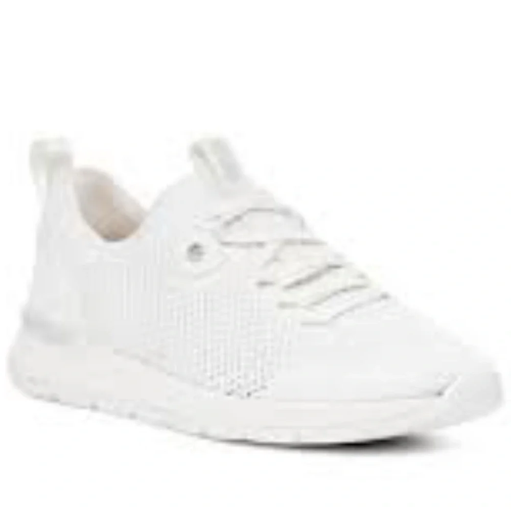 🔥🔥NWT UGG Women Tay Knit Triple White Mesh Walking Shoes size 12 M